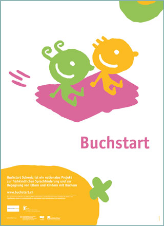 Poster Nati per leggere in tedesco