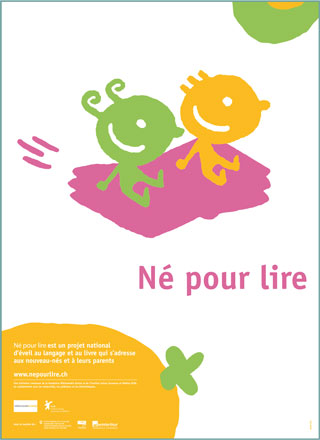 Affiche(s) Né pour lire en français